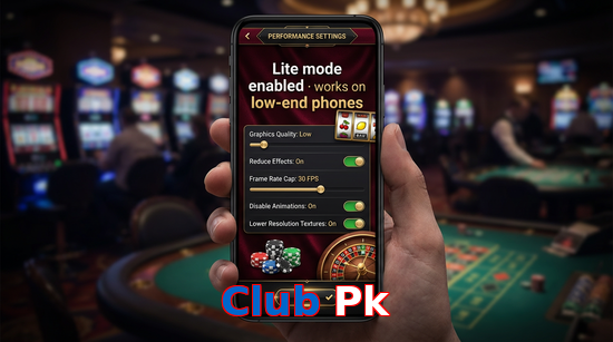 Payment and PKR controls in Club Pk