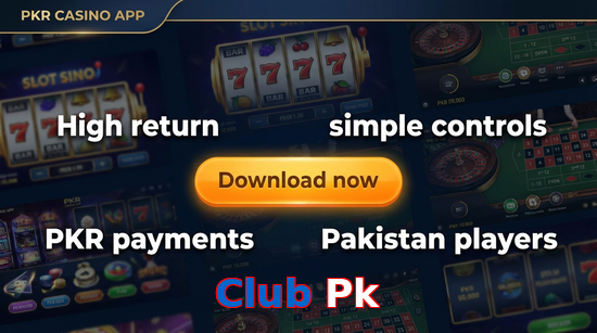 Main screen of Club Pk gamedownload page for PK players